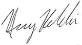 harry kalashian signature