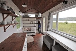 Tiny Houses can be extremely environmentally friendly and energy efficient: Heating and cooling a tiny space is cheap!