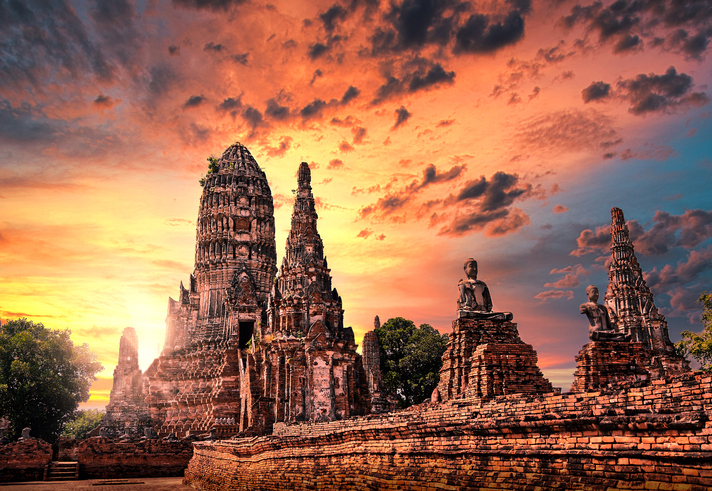 The Ruins of Ayutthaya Thailand